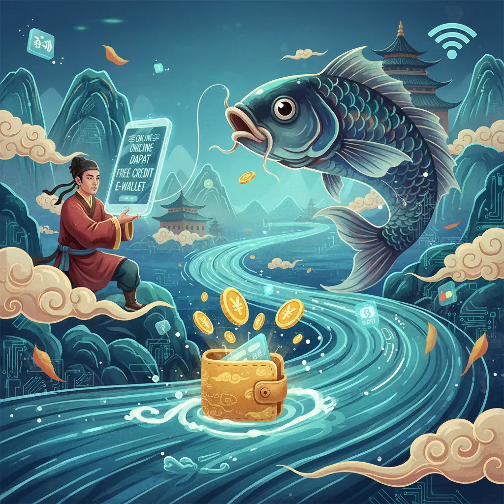 register dapat free credit e-wallet - Fishing