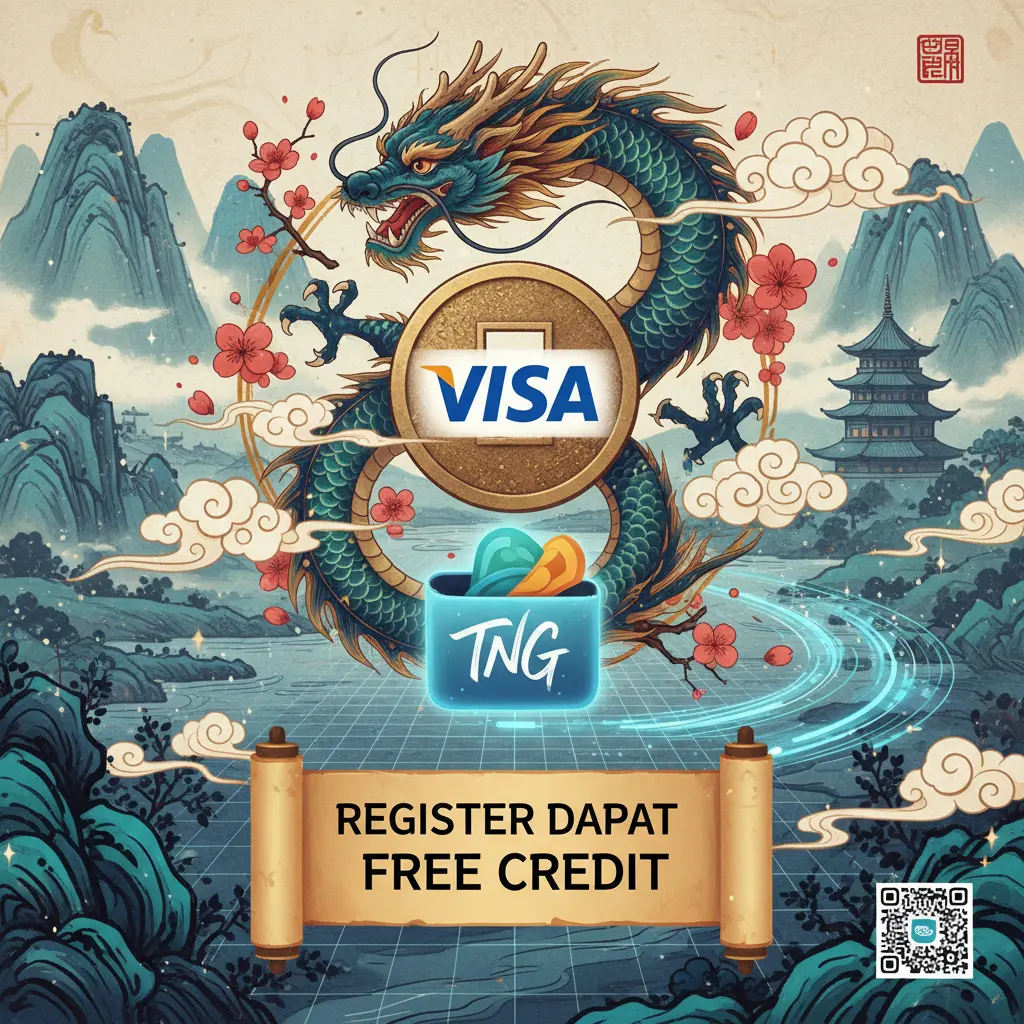 register dapat free credit e-wallet - Visa