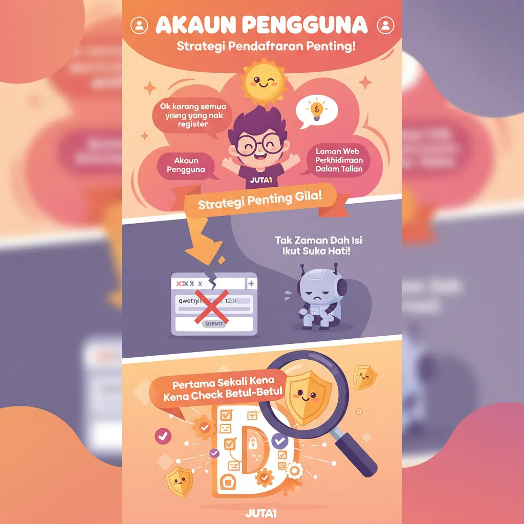 Juta1: Strategi Pendaftaran Akaun Pengguna