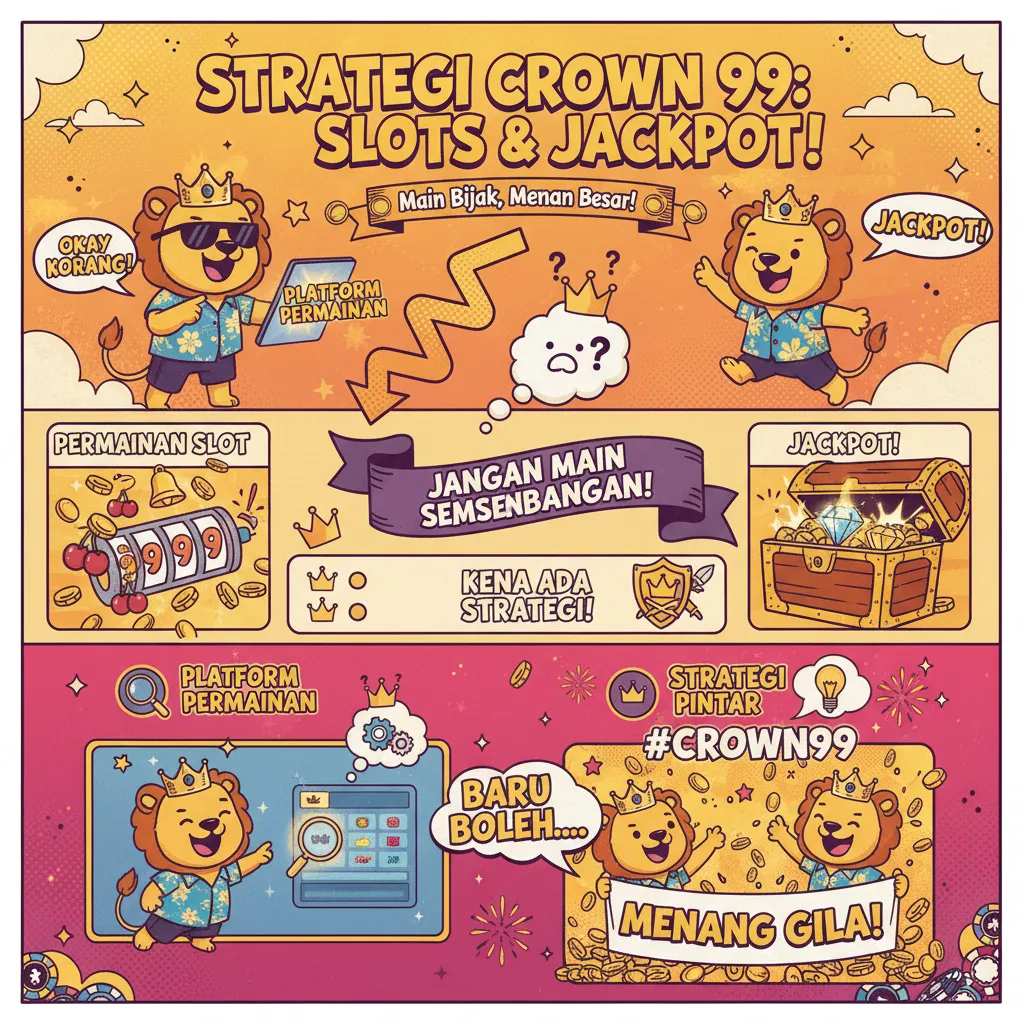 Strategi Crown 99: Permainan Slot & Jackpot