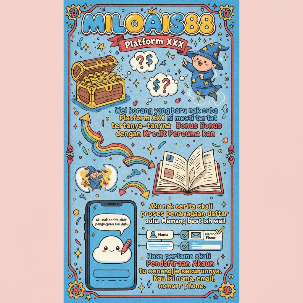 Daftar Miloais88: Bonus Deposit & Kredit Percuma