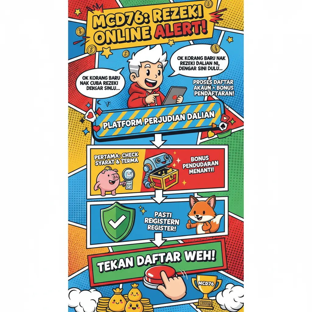 Panduan Daftar Akaun mcd76 & Bonus Pendaftaran