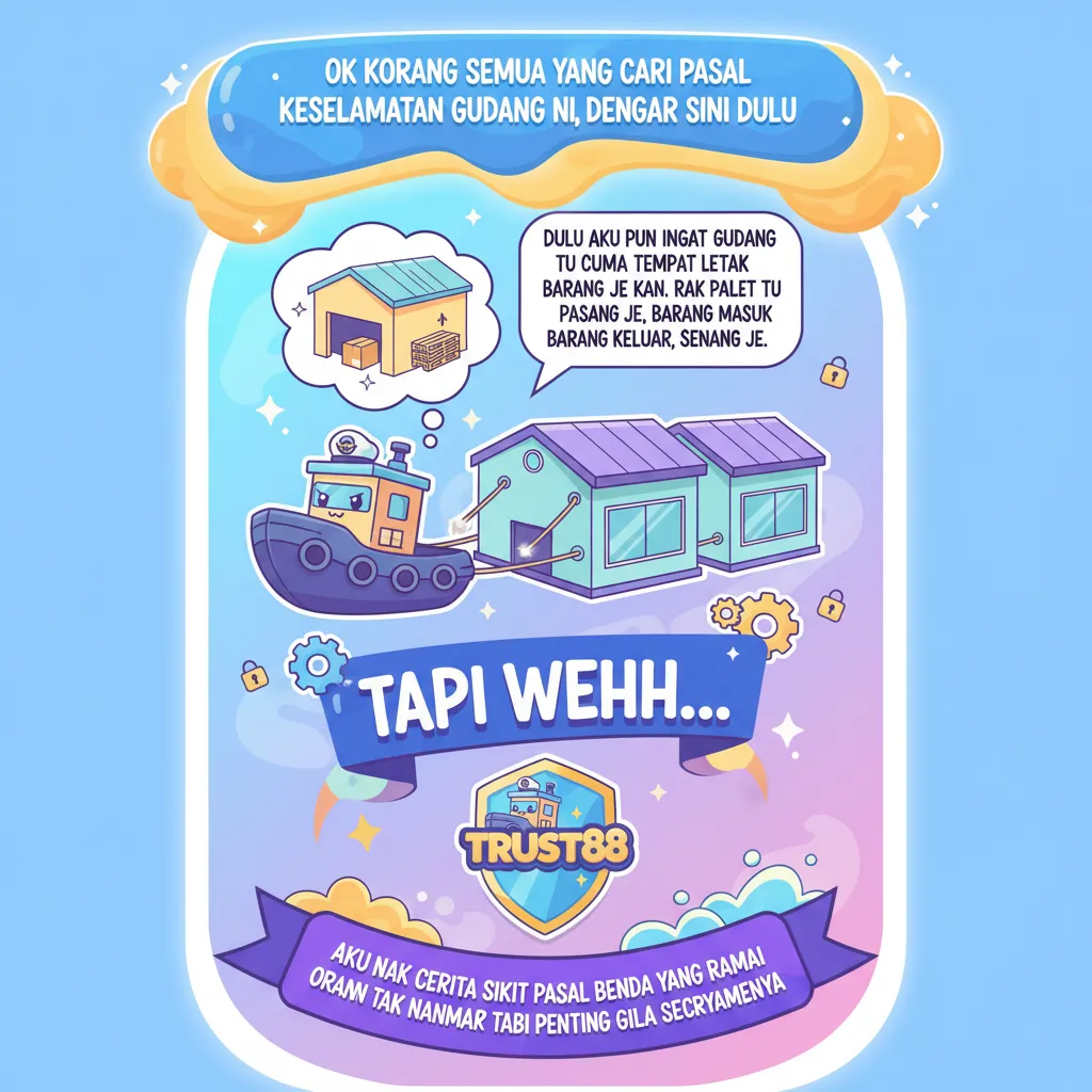Trust88: Keselamatan Gudang dan Rak Palet