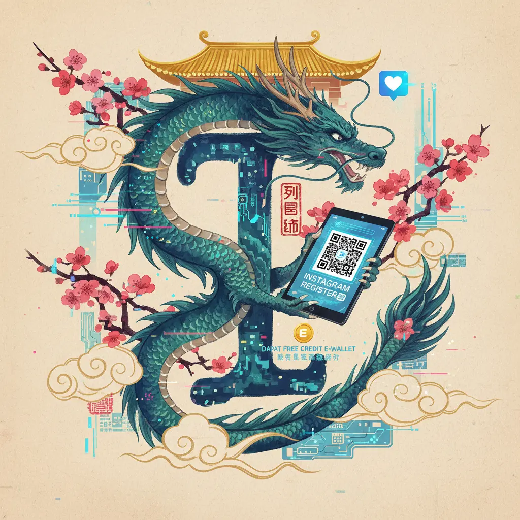 register dapat free credit e-wallet - Instagram
